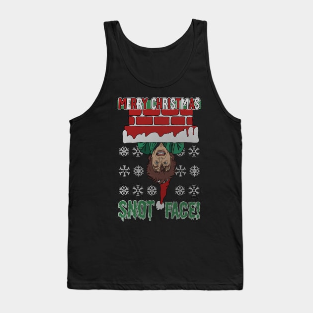 Merry Christmas Snotface! Tank Top by toruandmidori